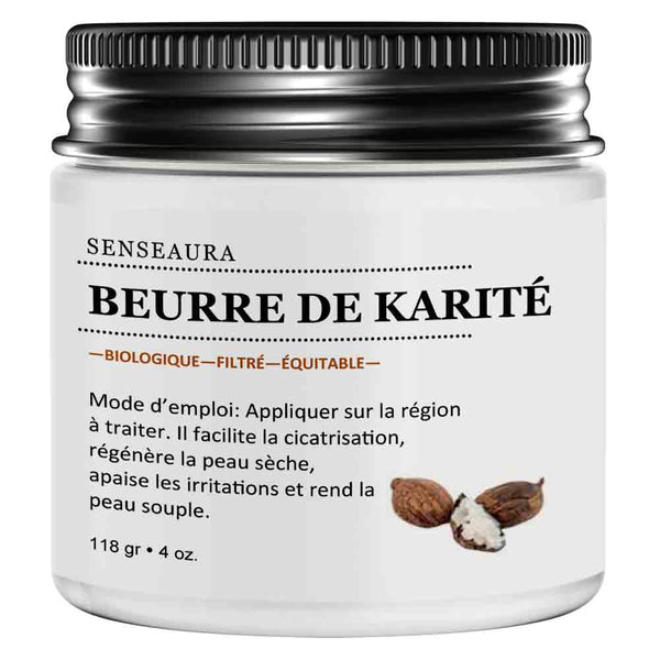 Beurre de karité 4 oz | La savonnerie Senseaura
