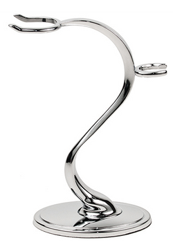 Deluxe Chrome “S” Shave Stand-Senseaura