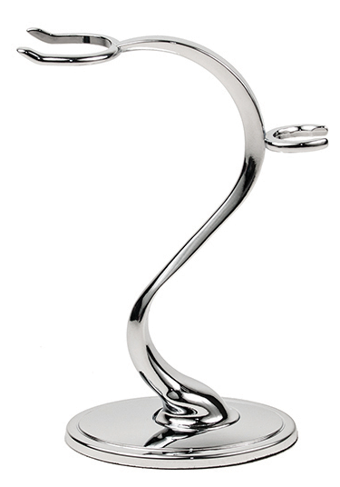 Deluxe Chrome “S” Shave Stand-Senseaura